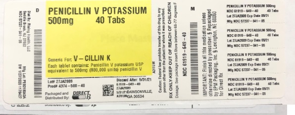 Penicillin V Polyethylene